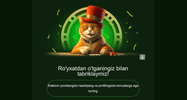 Profilingizni tasdiqlang