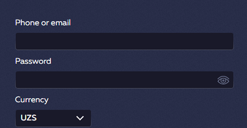 Create an account Create an account