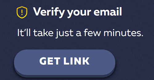 Verify your profile Verify your profile